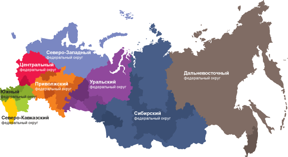 Карта России